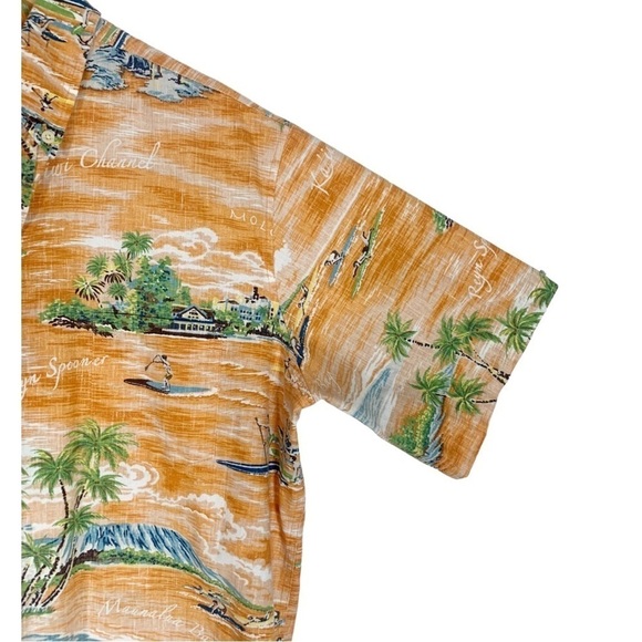 Vintage Reyn Spooner Hawaiian Short Sleeve Shirt Size XL - Picture 6 of 12